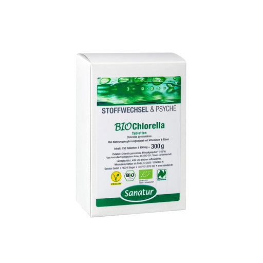 BioChlorella pyrenoidosa Sanatur, 750 St TAB