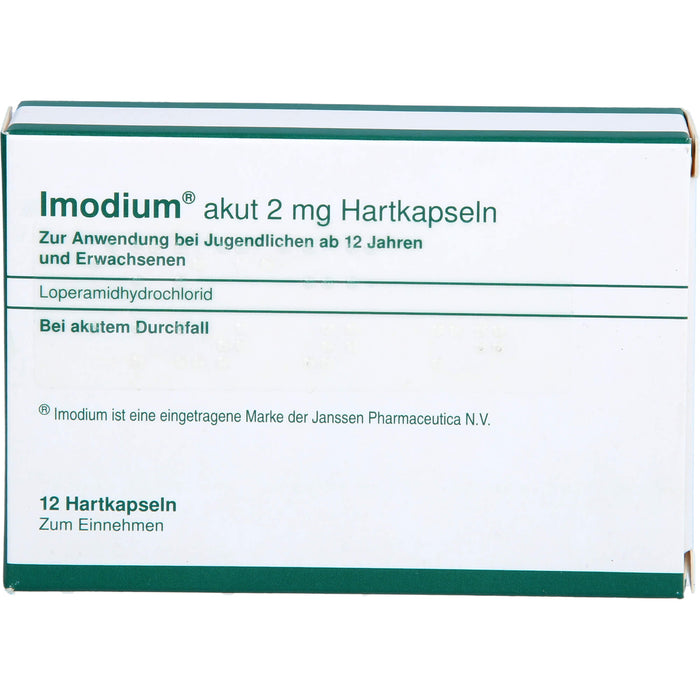 Imodium akut Kapseln Reimport Kohlpharma, 12 pc Capsules