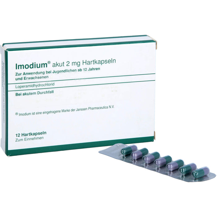 Imodium akut Kapseln Reimport Kohlpharma, 12 pc Capsules