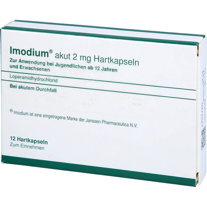 Imodium akut Kapseln Reimport Kohlpharma, 12.0 St. Kapseln