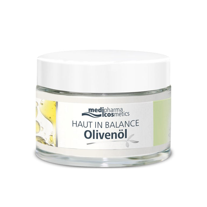 Medipharma Cosmetics Haut in Balance Olivenöl Gesichtspflege 5% bei sehr trockener, gereizter Haut, 50 ml Creme