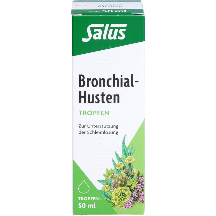 Salus Bronchial-Husten-Tropfen zur Unterstützung der Schleimlösung, 50.0 ml Lösung