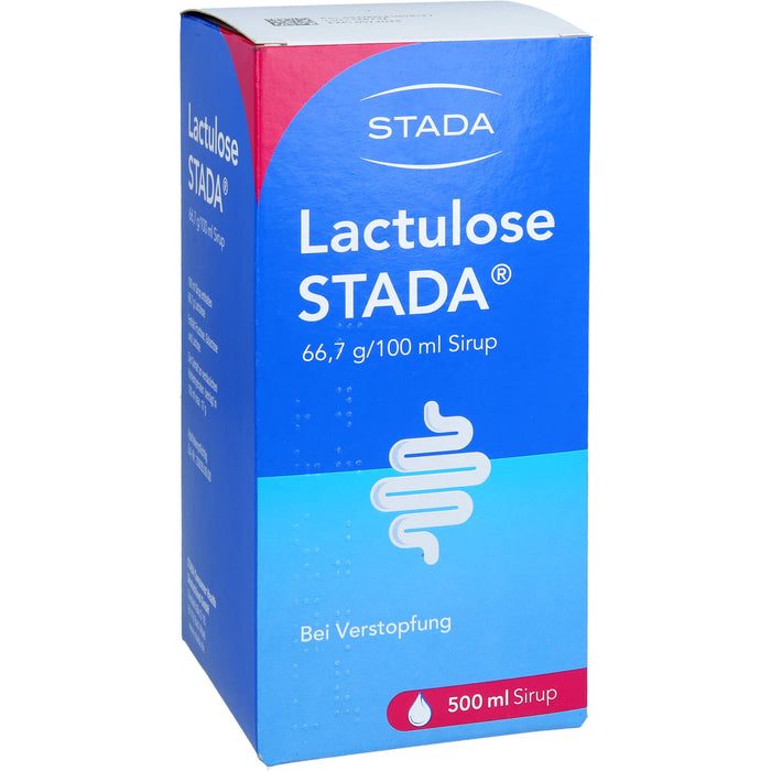Lactulose STADA Sirup bei Verstopfung, 500 ml Lösung