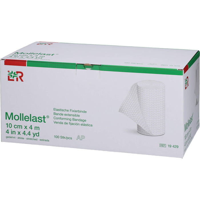 Mollelast Elastische Fixierbinde 10cmx4m, 100 St BIN