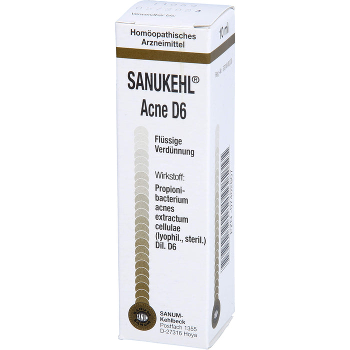 SANUM-KEHLBECK Sanukehl Acne D6 Tropfen, 10 ml Solution