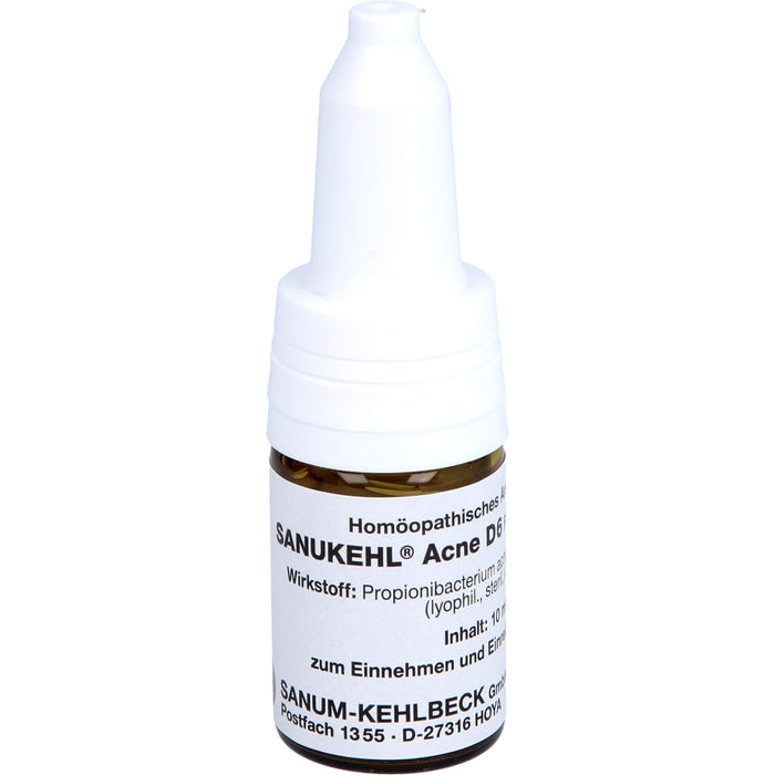SANUM-KEHLBECK Sanukehl Acne D6 Tropfen, 10 ml Solution
