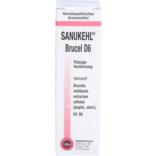 SANUM-KEHLBECK Sanukehl Brucel D6 flüssige Verdünnung, 10 ml Lösung
