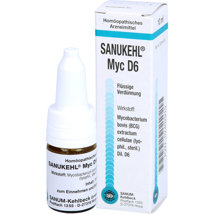 SANUM-KEHLBECK Sanukehl Myc D6 flüssige Verdünnung, 10 ml Solution