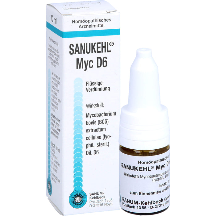 SANUM-KEHLBECK Sanukehl Myc D6 flüssige Verdünnung, 10 ml Solution