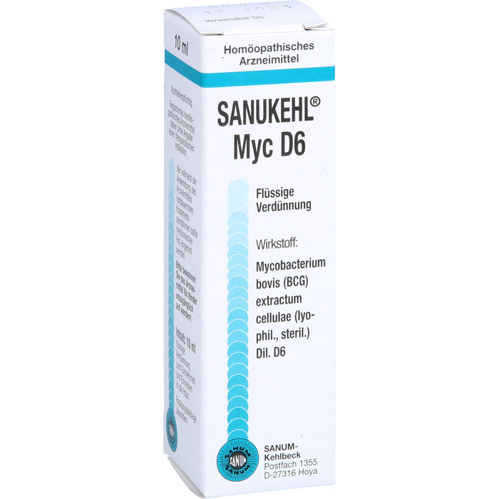 SANUM-KEHLBECK Sanukehl Myc D6 flüssige Verdünnung, 10 ml Solution