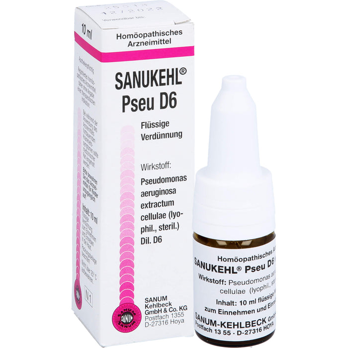 SANUM-KEHLBECK Sanukehl Pseu D6 flüssige Verdünnung, 10 ml Solution