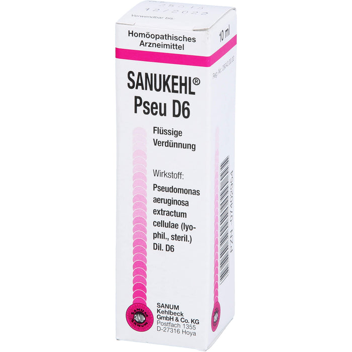 SANUM-KEHLBECK Sanukehl Pseu D6 flüssige Verdünnung, 10 ml Solution