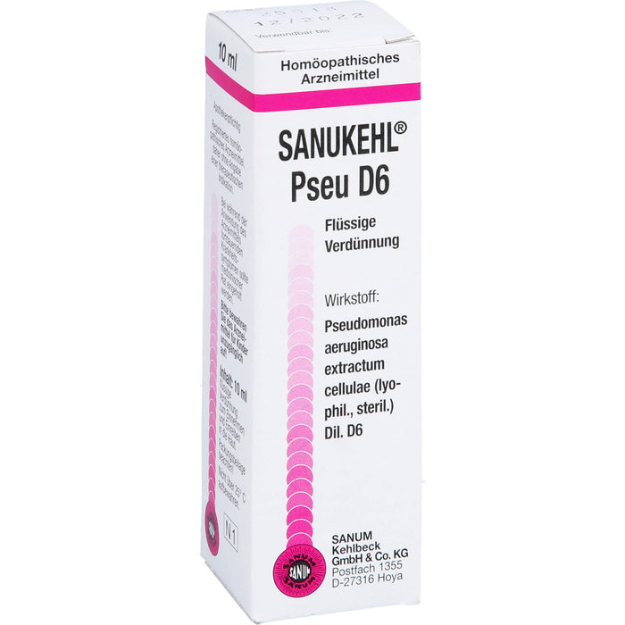 SANUM-KEHLBECK Sanukehl Pseu D6 flüssige Verdünnung, 10 ml Solution