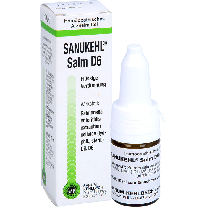SANUM-KEHLBECK Sanukehl Salm D6 flüssige Verdünnung, 10 ml Solution
