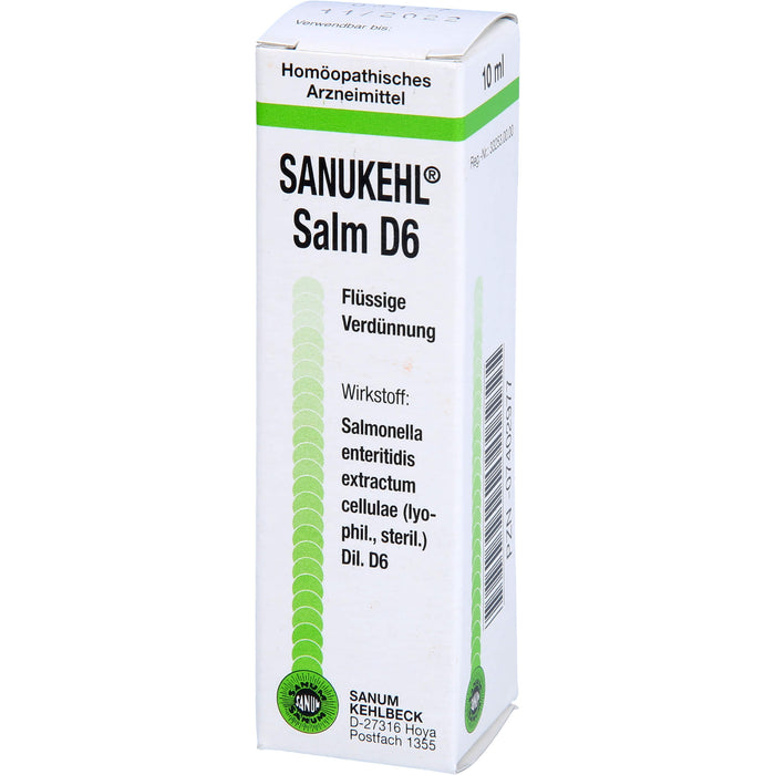 SANUM-KEHLBECK Sanukehl Salm D6 flüssige Verdünnung, 10 ml Solution