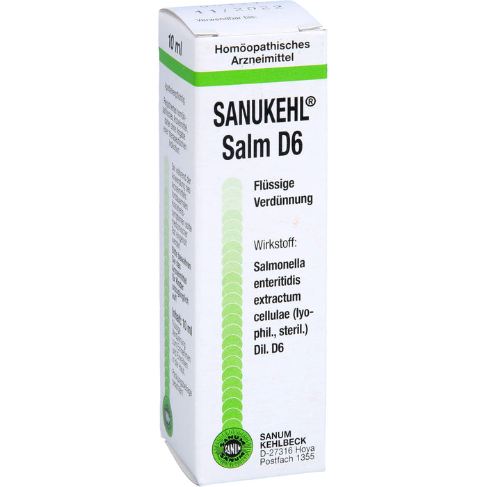 SANUM-KEHLBECK Sanukehl Salm D6 flüssige Verdünnung, 10 ml Solution