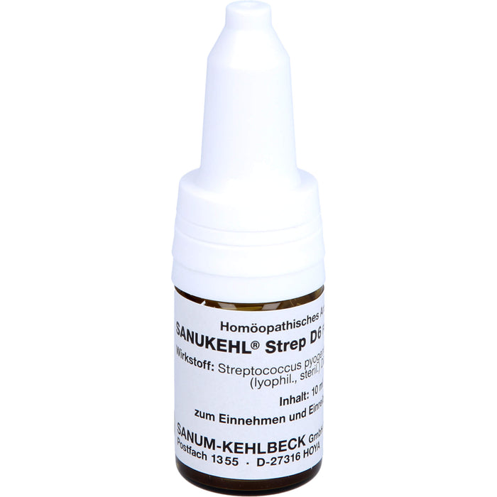 SANUM-KEHLBECK Sanukehl Strep D6 flüssige Verdünnung, 10 ml Lösung