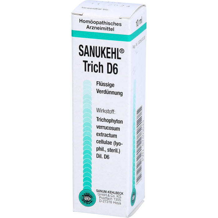 SANUM-KEHLBECK Sanukehl Trich D6 flüssige Verdünnung, 10 ml Solution