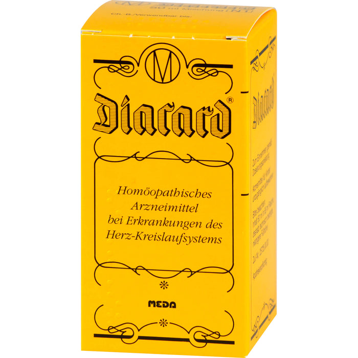 Diacard bei Erkrankungen des Herz-Kreislaufsystems Mischung, 50 ml Solution