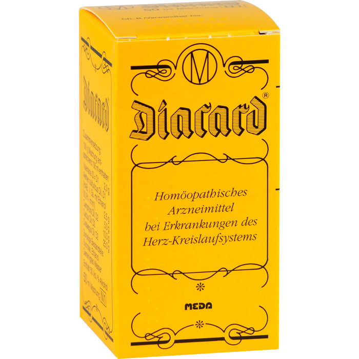 Diacard bei Erkrankungen des Herz-Kreislaufsystems Mischung, 50 ml Solution