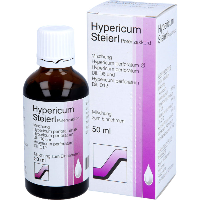 Hypericum Steierl Potenzakkord Mischung, 50 ml Lösung