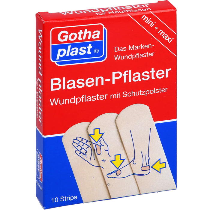 Gothaplast Hautblasenpflaster, 10 St PFL