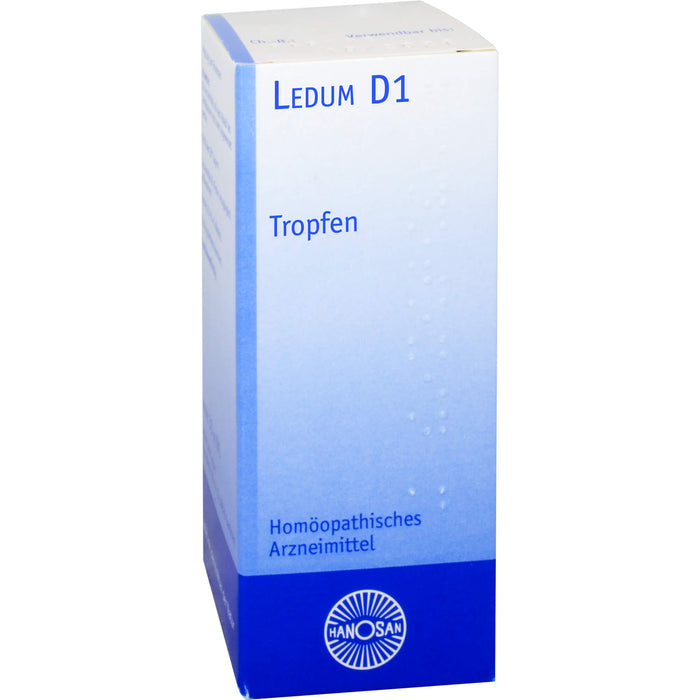 HANOSAN Ledum Urtinktur, 50 ml Solution