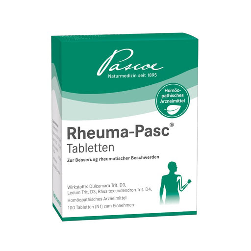 Rheuma-Pasc Tabletten bei rheumatischen Beschwerden, 100 St. Tabletten
