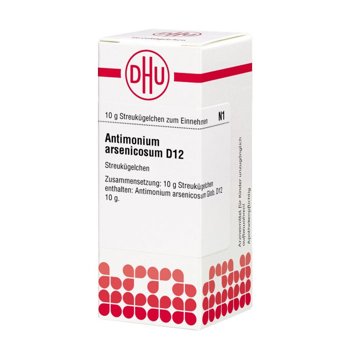 Antimonium arsenicosum D12 DHU Globuli, 10 g Globules