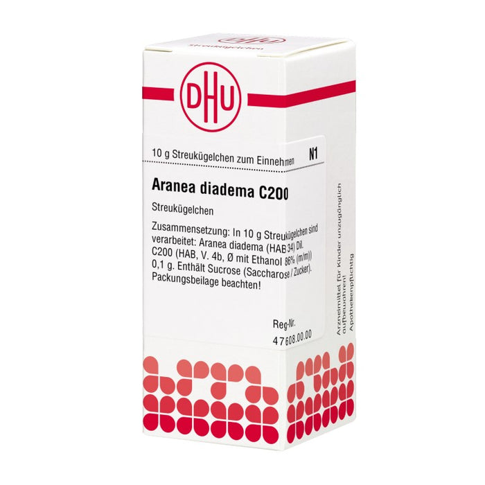 Aranea diadema C200 DHU Globuli, 10 g Globules