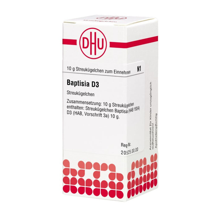 Baptisia D3 DHU Globuli, 10 g Globules