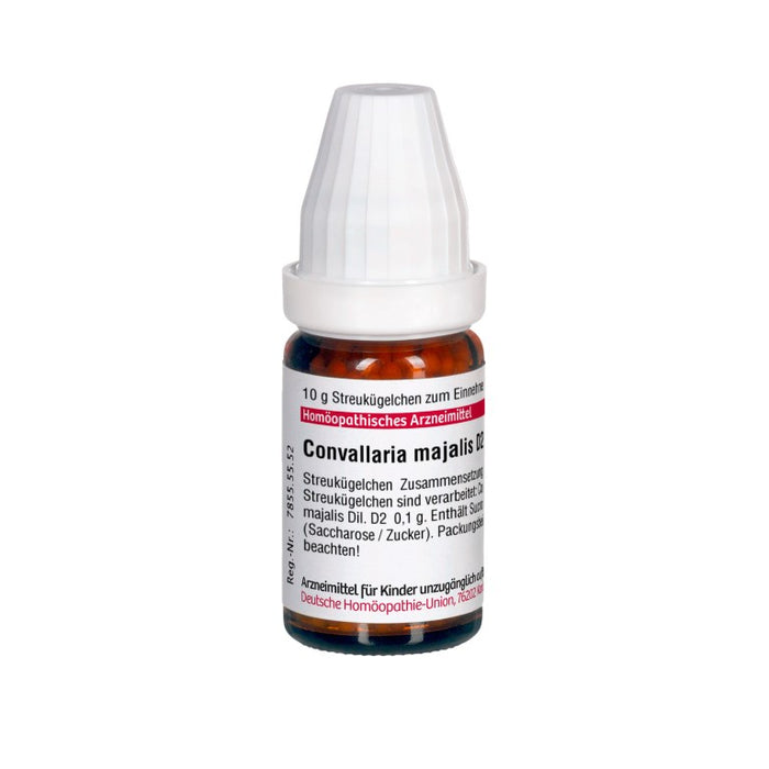 Convallaria majalis D2 DHU Globuli, 10 g Globules