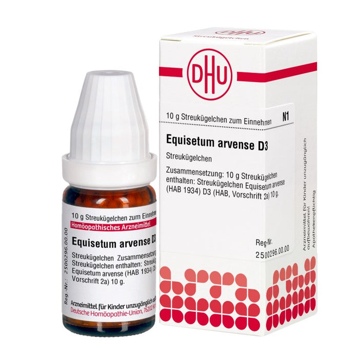 Equisetum arvense D3 DHU Globuli, 10 g Globules