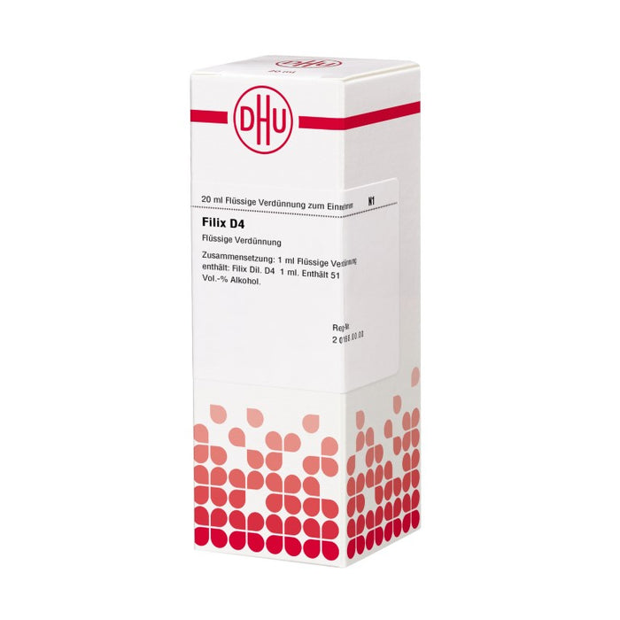 Filix D4 DHU Dilution, 20 ml Solution