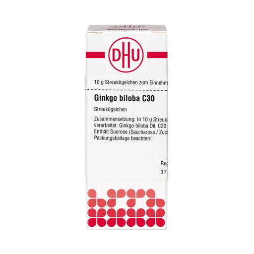 DHU Ginkgo biloba C30 Streukügelchen, 10 g Globuli