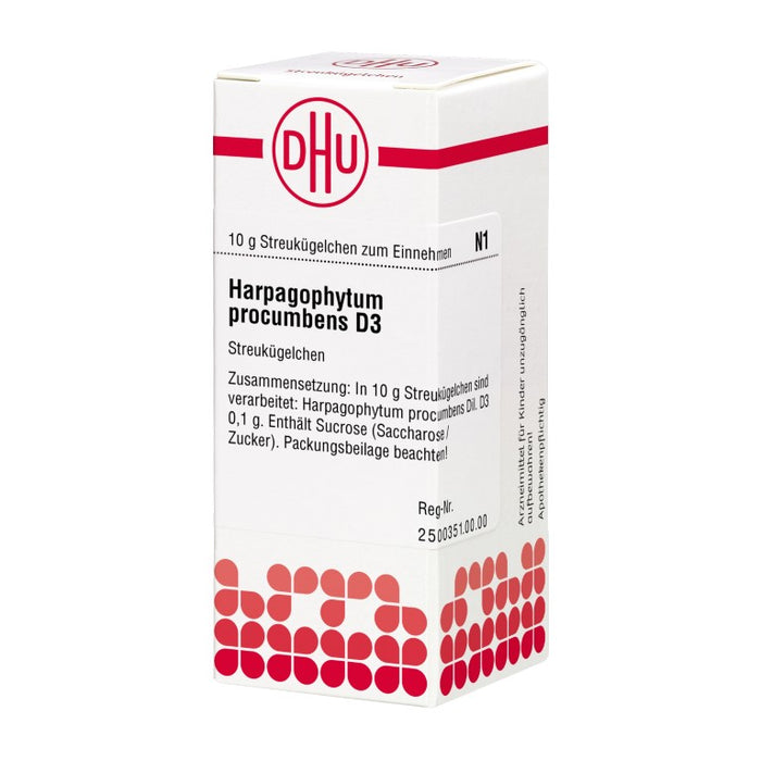 Harpagophytum procumbens D3 DHU Globuli, 10 g Globules