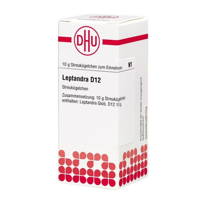 Leptandra D12 DHU Globuli, 10 g Globules