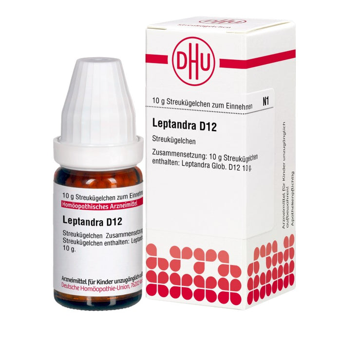 Leptandra D12 DHU Globuli, 10 g Globules