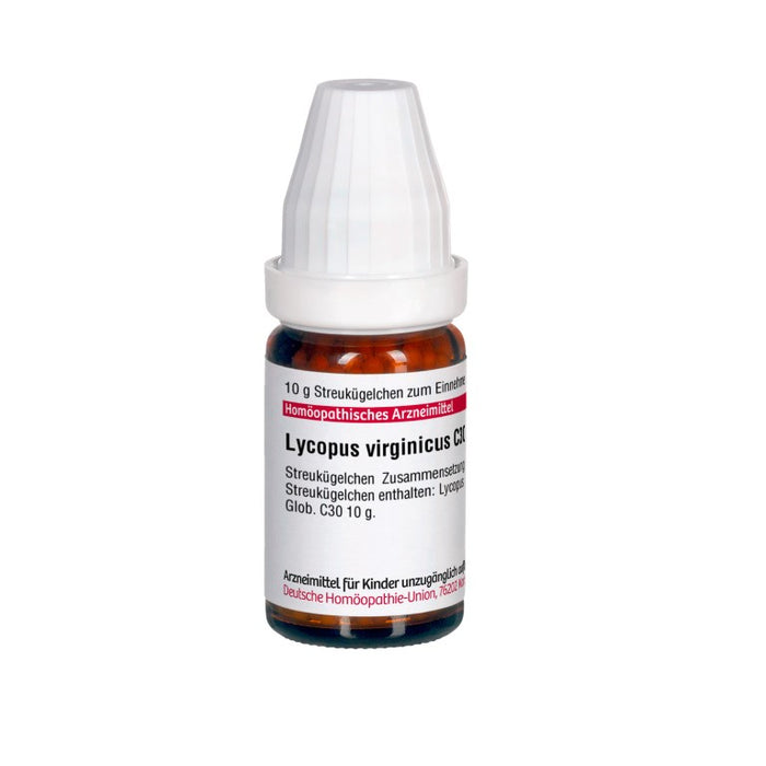 DHU Lycopus virginicus C30 Streukügelchen, 10 g Globules