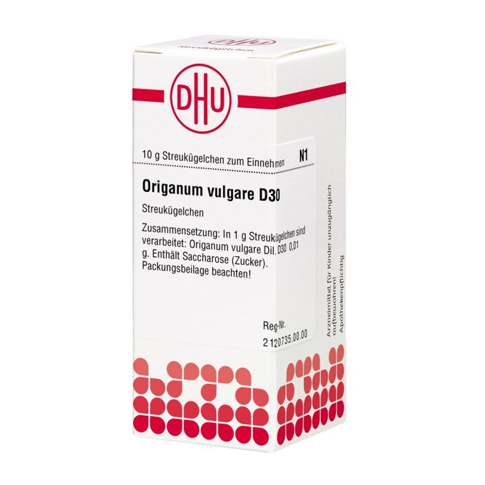 Origanum vulgare D30 DHU Globuli, 10 g Globules