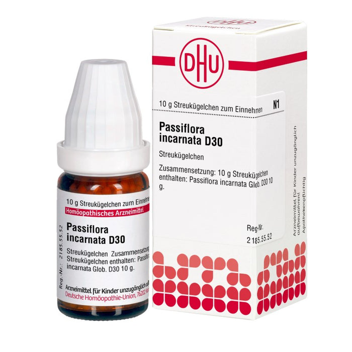 Passiflora incarnata D30 DHU Globuli, 10 g Globules