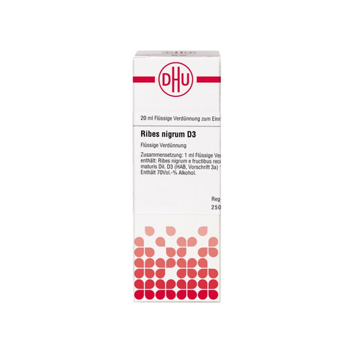 Ribes nigrum D3 DHU Dilution, 20 ml Lösung
