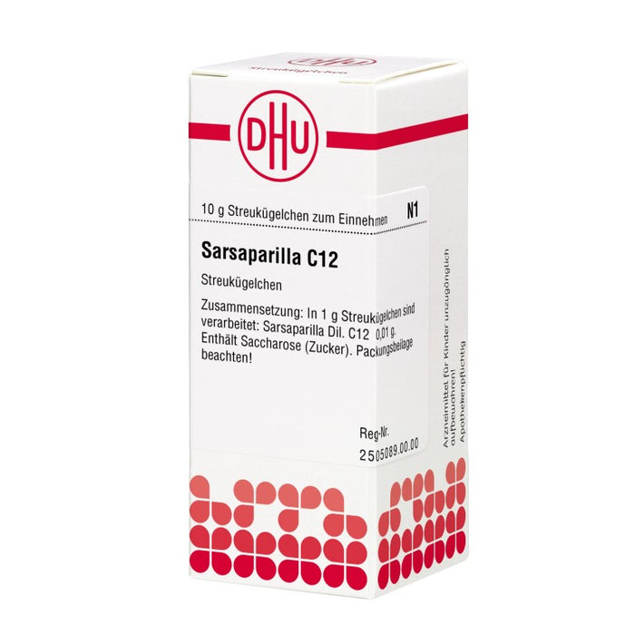 Sarsaparilla C12 DHU Globuli, 10 g Globules