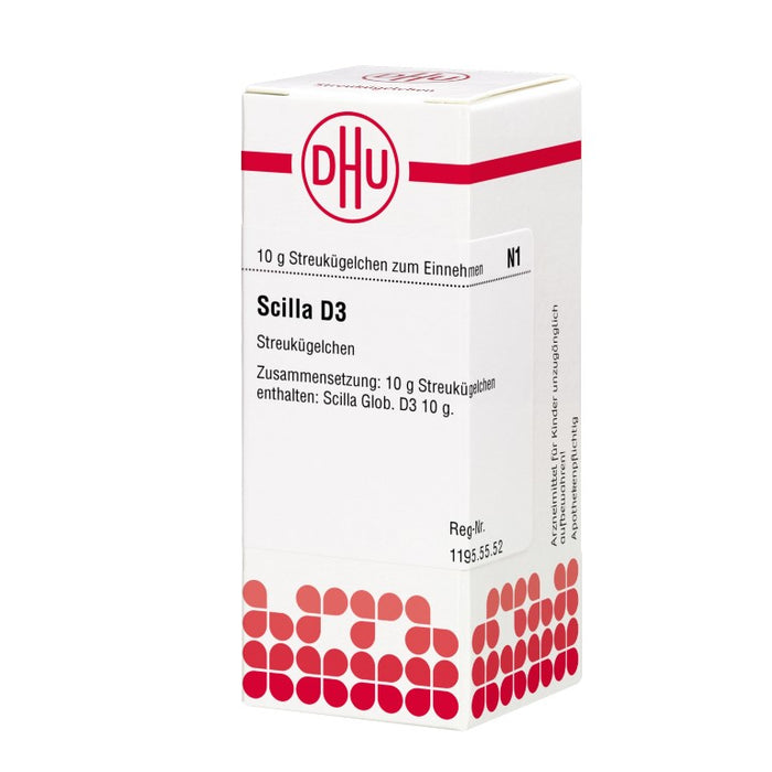 Scilla D3 DHU Globuli, 10 g Globules