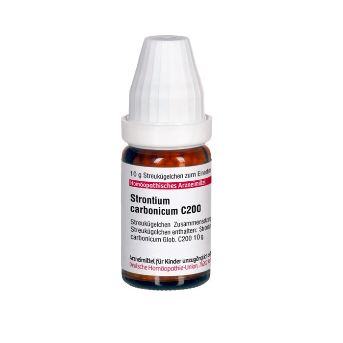 Strontium carbonicum C200 DHU Globuli, 10 g Globules