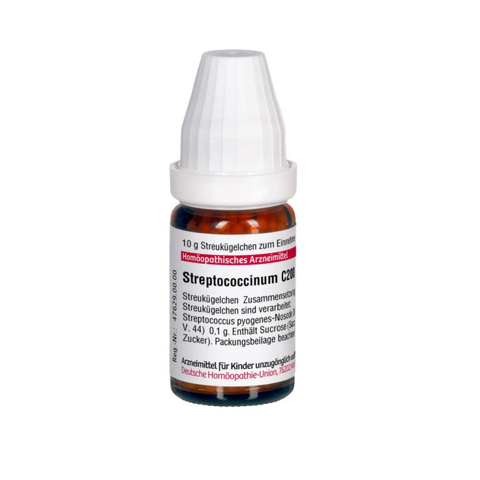 Streptococcinum C200 DHU Globuli, 10 g Globules
