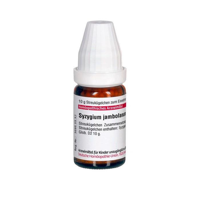 Syzygium jambolanum D2 DHU Globuli, 10 g Globules