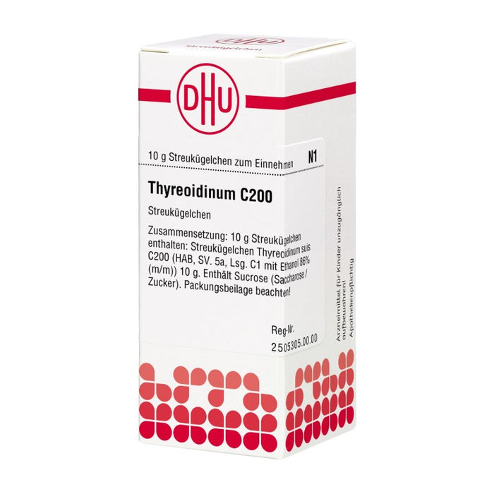 Thyreoidinum C200 DHU Globuli, 10 g Globules