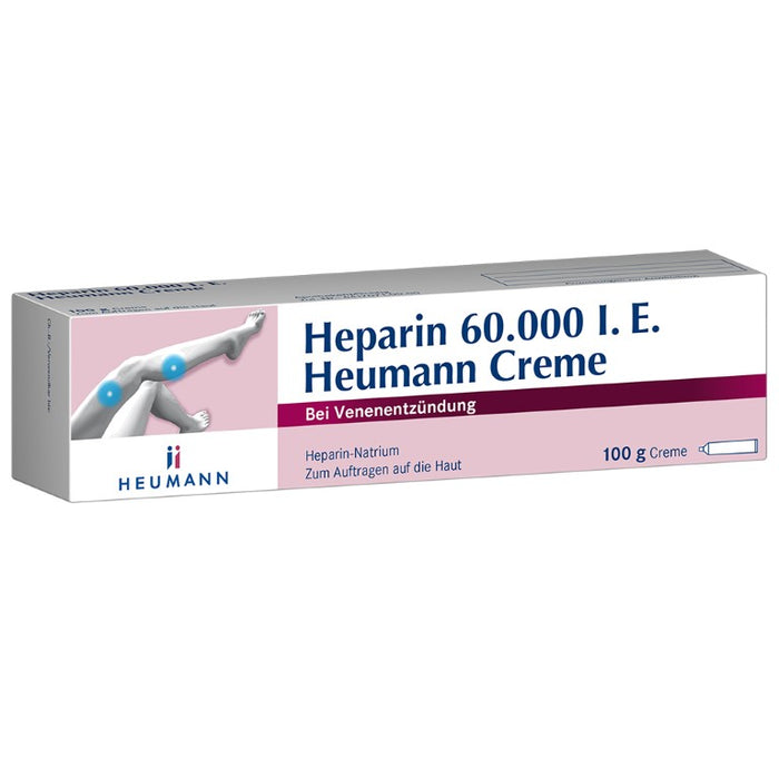 Heparin 60.000 I.E. Heumann Creme, 100 g Crème