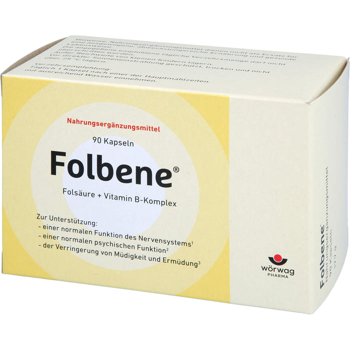 Folbene Kapseln bei Müdigkeit und Erschöpfung, 90 pc Capsules